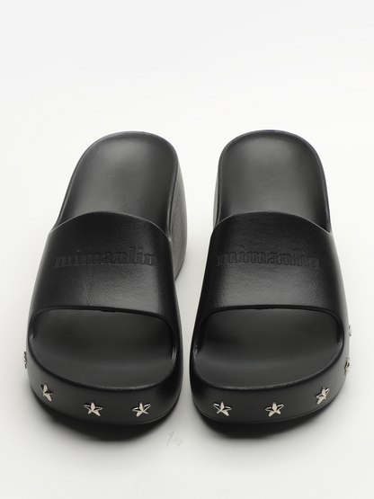 9cm High Heel Slide Sandals　X3315