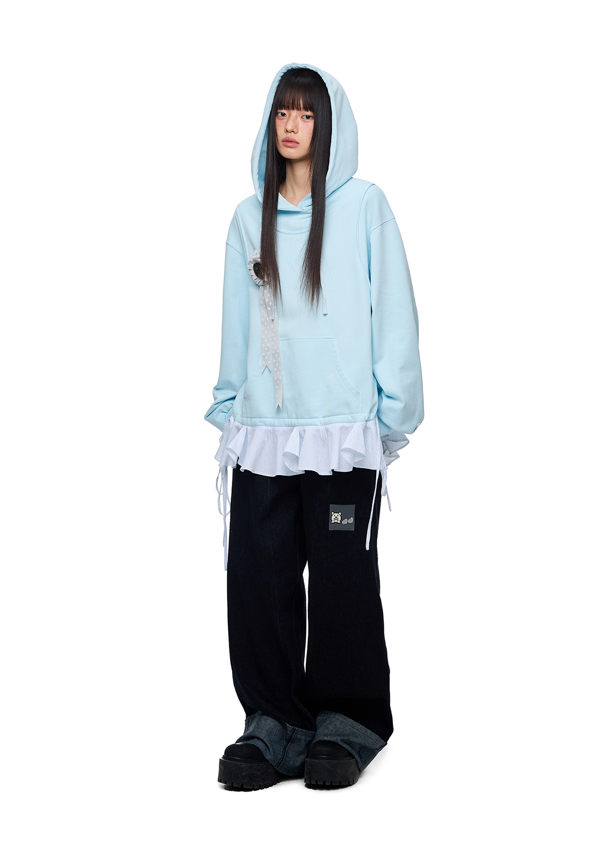 Heavyweight Oversized Hoodie　X3334