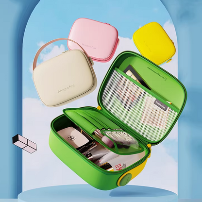 Large Capacity Vanity Case Waterproof EVA Handbag　X3530