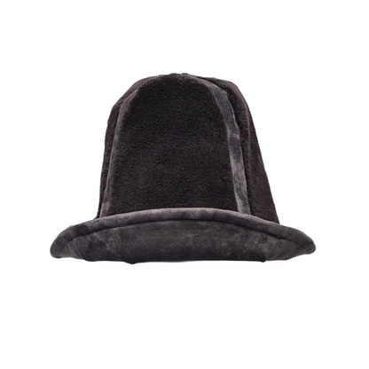 High-Top Wool Blend Bucket Hat　X3435
