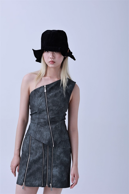 Petal-Shape Sculpted Bucket Hat　X3439