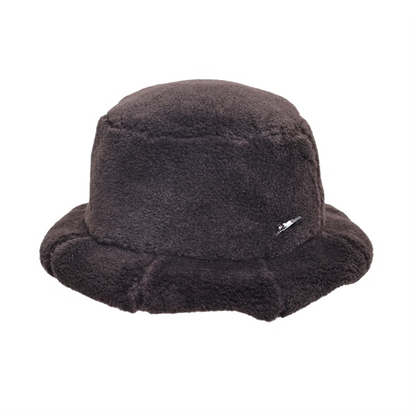 Fuzzy Warm Bucket Hat　X3434