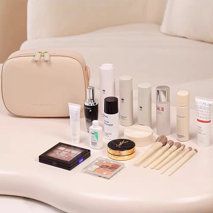 Large Capacity Vanity Case Waterproof EVA Handbag　X3530