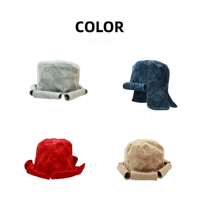 Petal-Shape Sculpted Bucket Hat　X3439