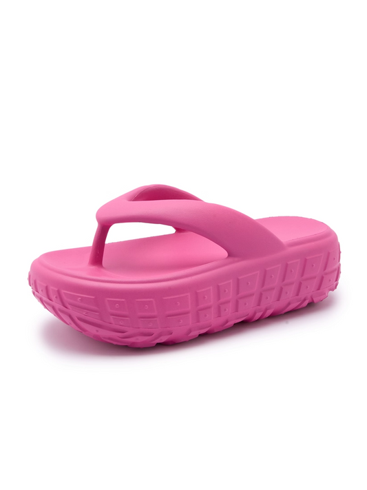 Thick-Soled Soft Flip-Flops X3314