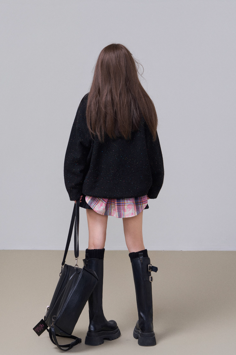 星空斑點針織貓咪毛衣 X3452