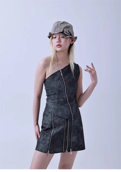 Retro Sculpted Brim Bucket Hat　X3438