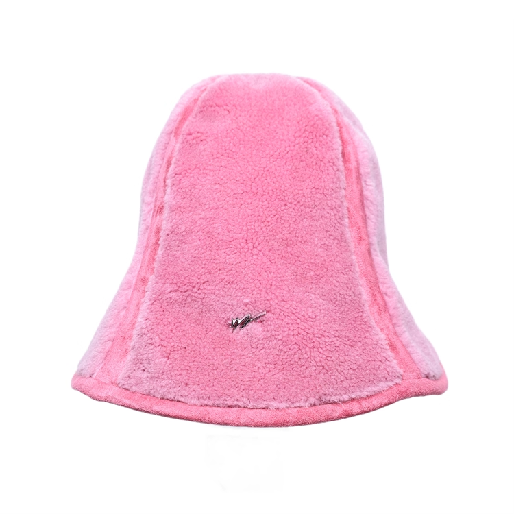 High-Top Wool Blend Bucket Hat　X3435