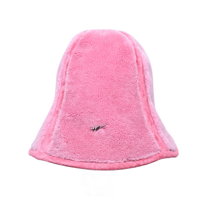 High-Top Wool Blend Bucket Hat　X3435