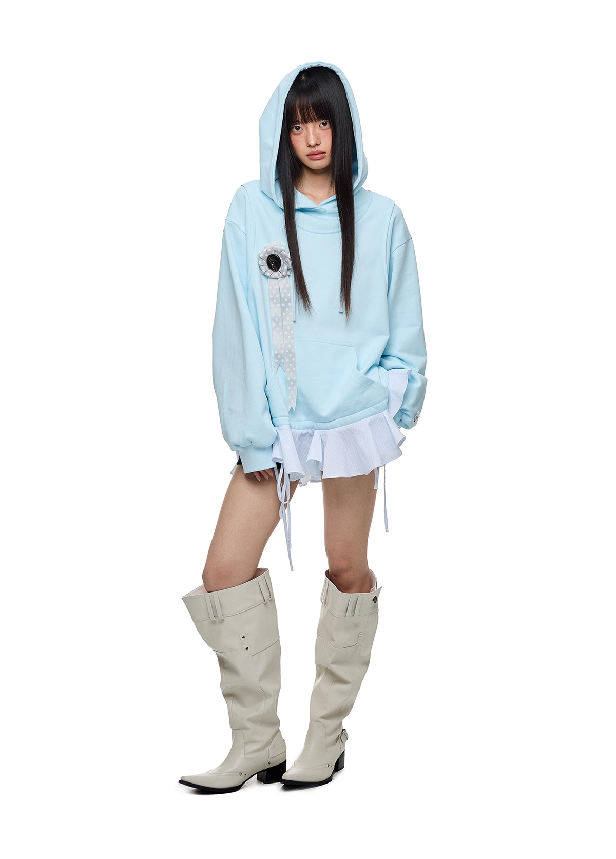 Heavyweight Oversized Hoodie　X3334