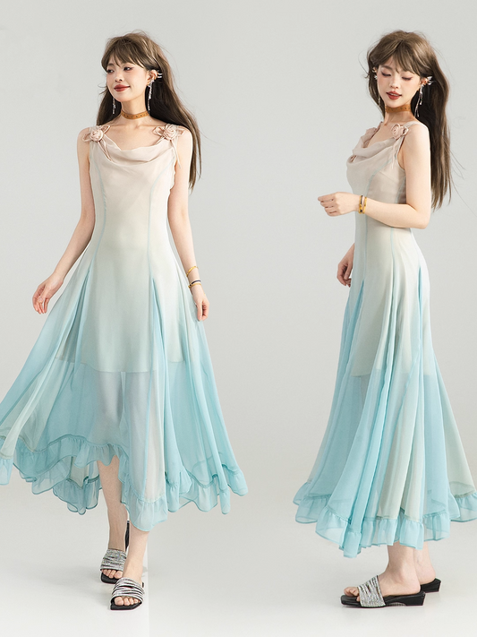 Gradient Camisole Dress　X3300