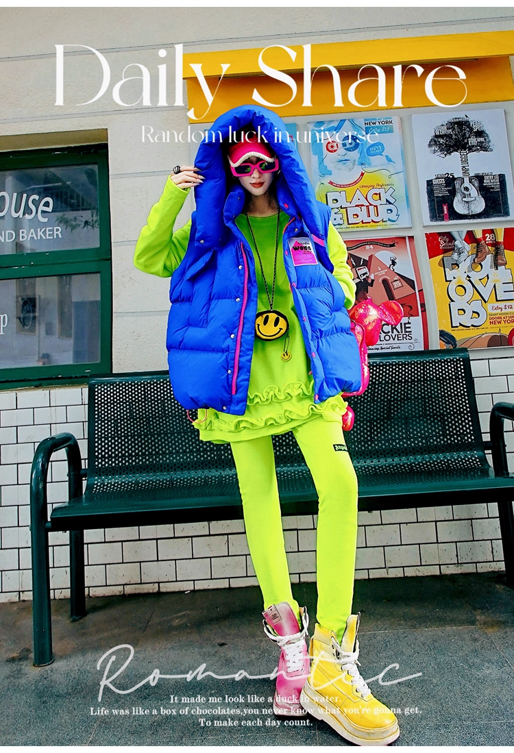 Royal Blue Ruffled Fleece Oversized Sweatshirt　X3407