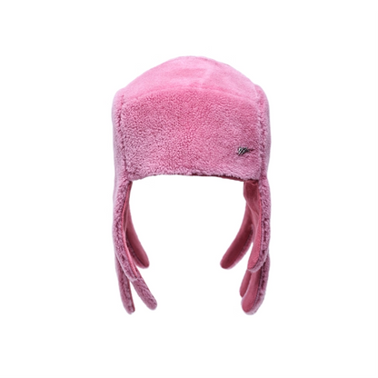 Barbie Pink Fur Ushanka Hat　X3436