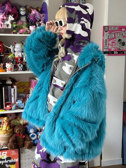 Fur Hood Jacket Parka　X2987