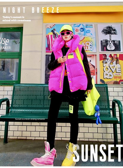 Royal Blue Ruffled Fleece Oversized Sweatshirt　X3407