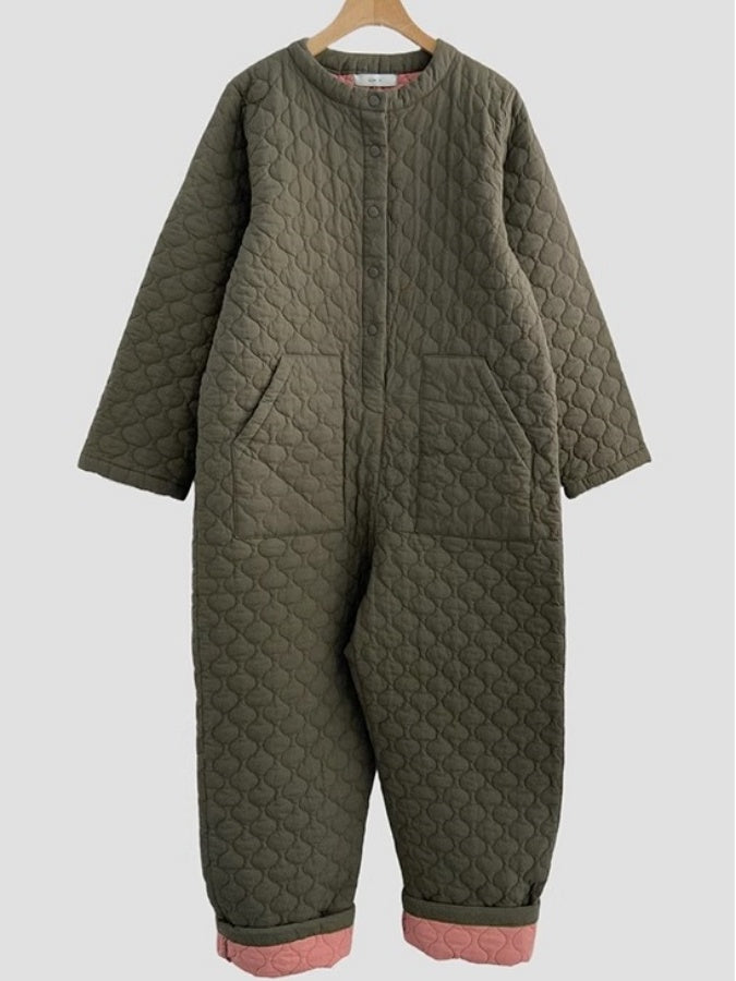 Quilted jumpsuit X2560 – XTYLINGS