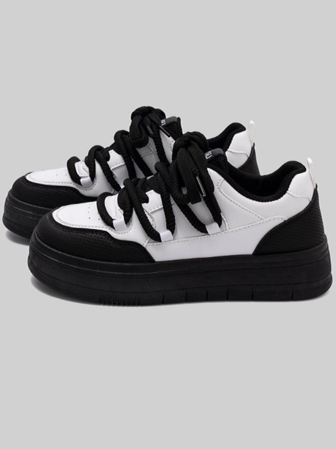 Lace-up Platform Sneakers X2999