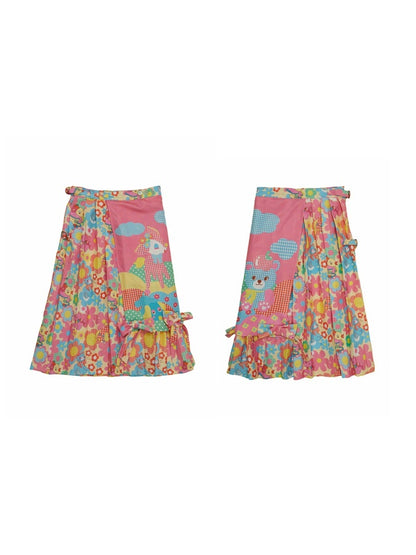 Cute Print Skirt X2680