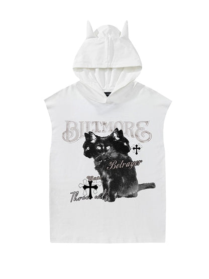 Devil Hood Sleeveless X2809