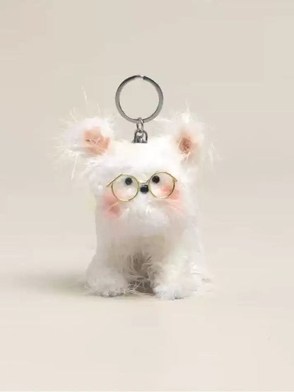 Cute puppy bag pendant keychain　X3076