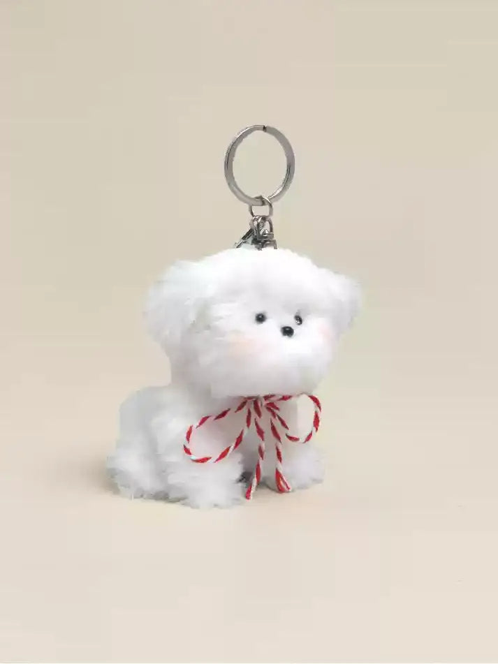 Cute puppy bag pendant keychain　X3076