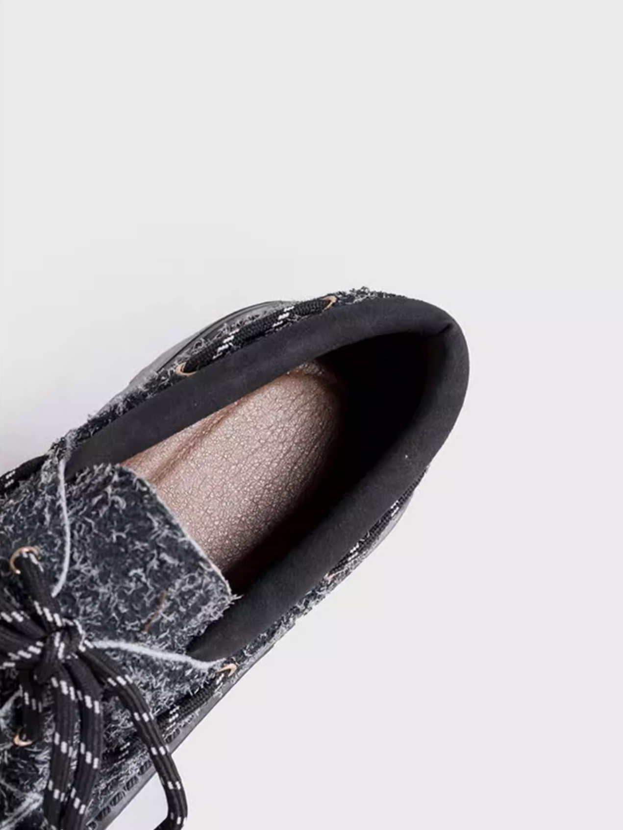 Platform Lace-Up Loafers　X3523