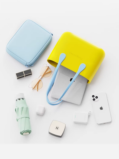 Large Capacity Lightweight EVA Tote Bag with Pouch　X3527