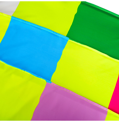 Colorblock Patchwork Logo Sweatshirt　X3431