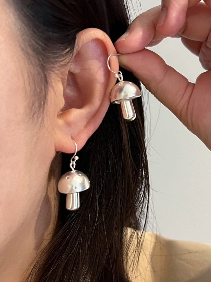 Mushroom motif earrings X2644