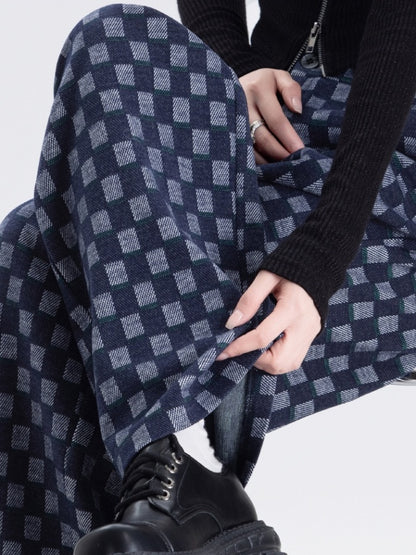 Checkerboard check pants　X2942