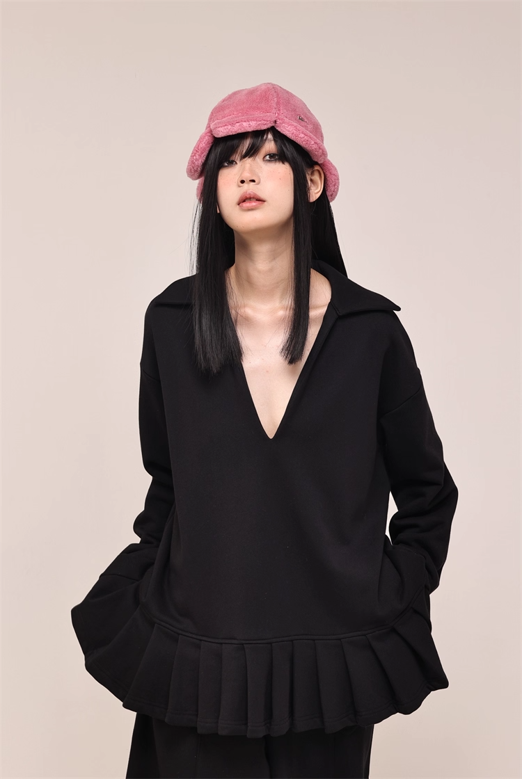 Fuzzy Flower Bucket Hat　X3433