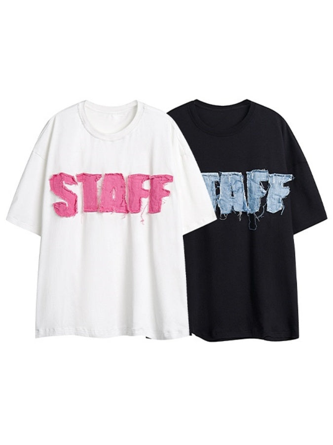 ロゴルーズシルエットTシャツ　X2873