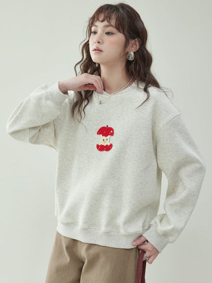 Apple Applique Pullover X2983