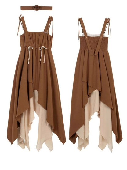 Irregular design dress X2682