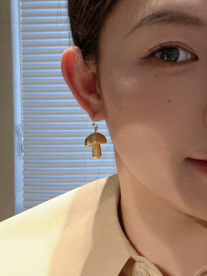 Mushroom motif earrings X2644