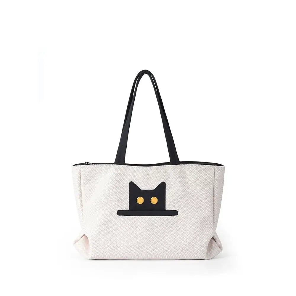 Black Cat Large Tote Bag　X3535