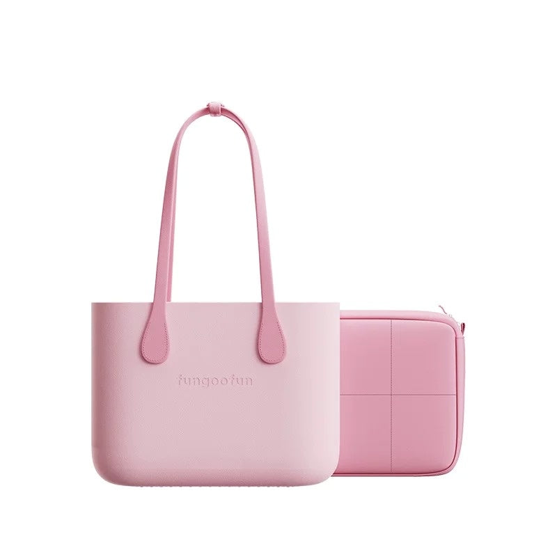 Large Capacity Lightweight EVA Tote Bag with Pouch　X3527