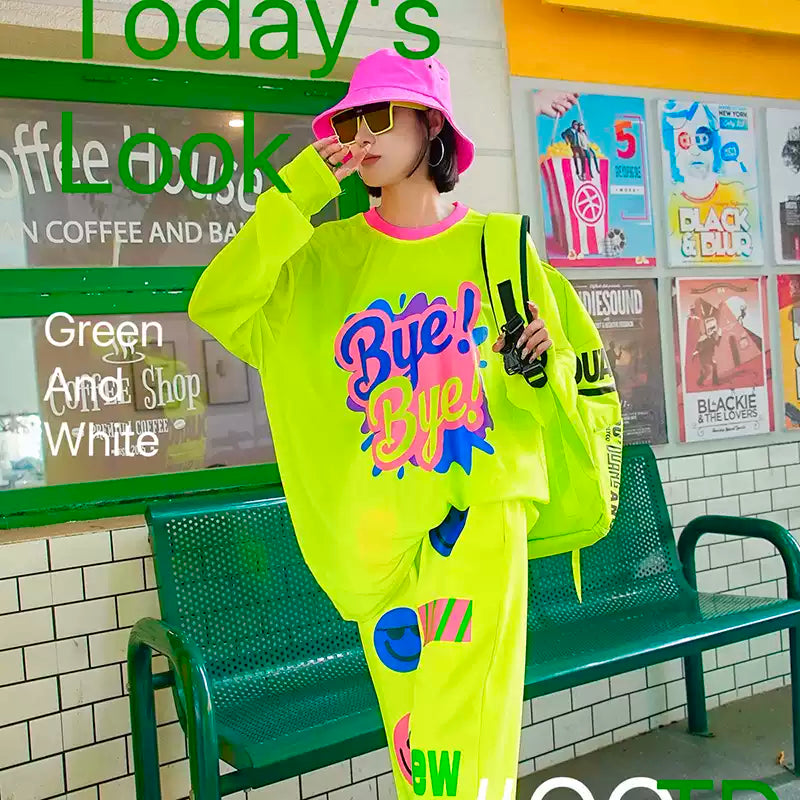 Neon Color Bucket Hat　X3542