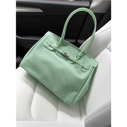 Large Jelly TPU Structured Handbag X3565