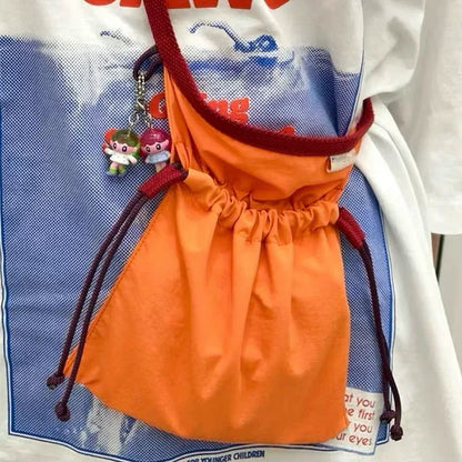 Drawstring Crossbody Bag X3552