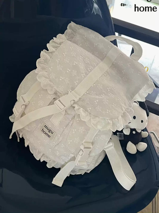 Lace Frill Backpack X3551