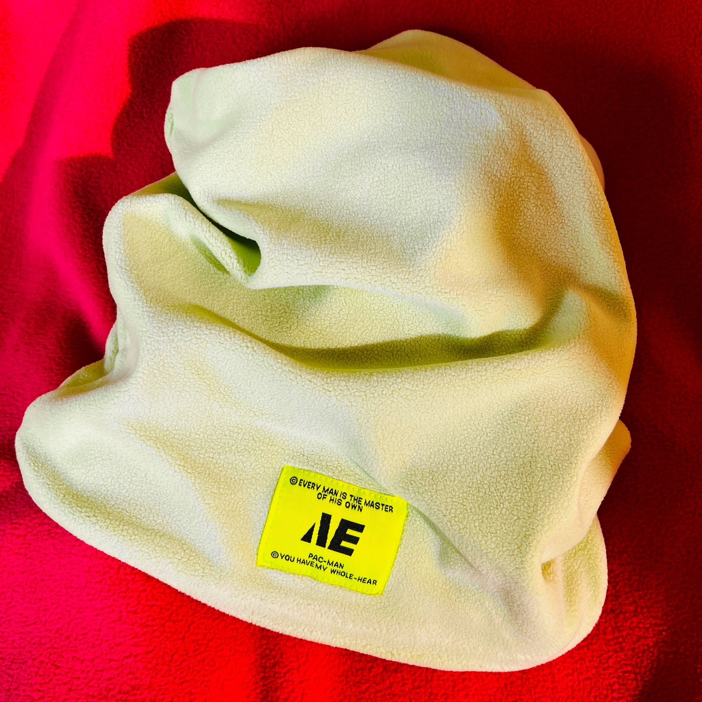 Color Logo Patch Fleece Beanie X3471