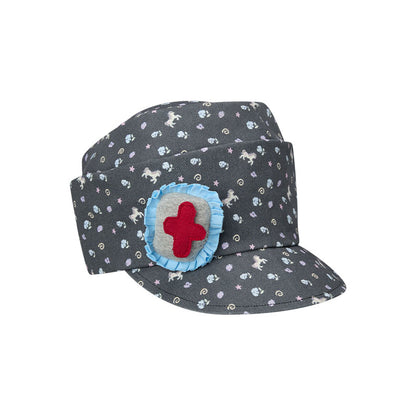 Vintage Floral Slouchy Cap　X3697