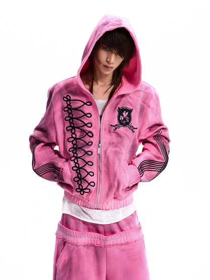 Napoleon Embroidery Hoodie and Pants　X3696