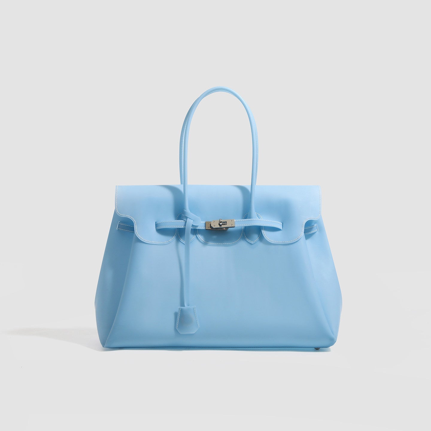 Large Capacity Matte Jelly Tote Bag X3561
