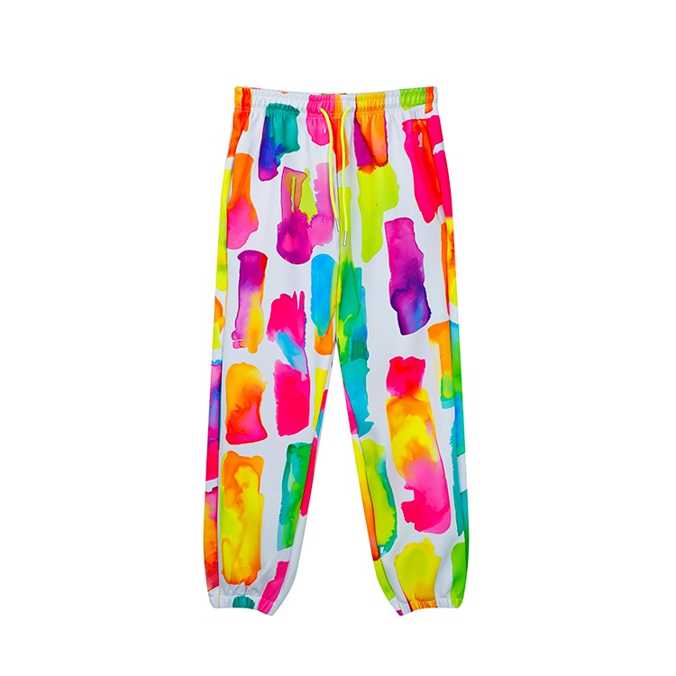 彩色貼片Logo連帽衫 X3467