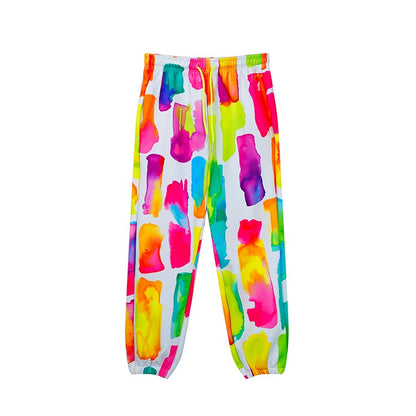 彩色貼片Logo連帽衫 X3467