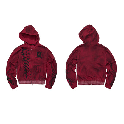 Napoleon Embroidery Hoodie and Pants　X3696