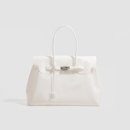 Large Capacity Matte Jelly Tote Bag X3561