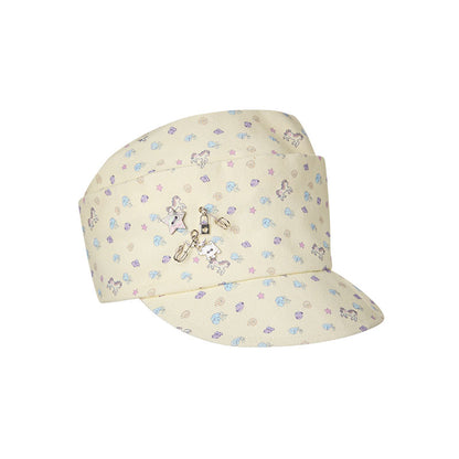 Vintage Floral Slouchy Cap　X3697